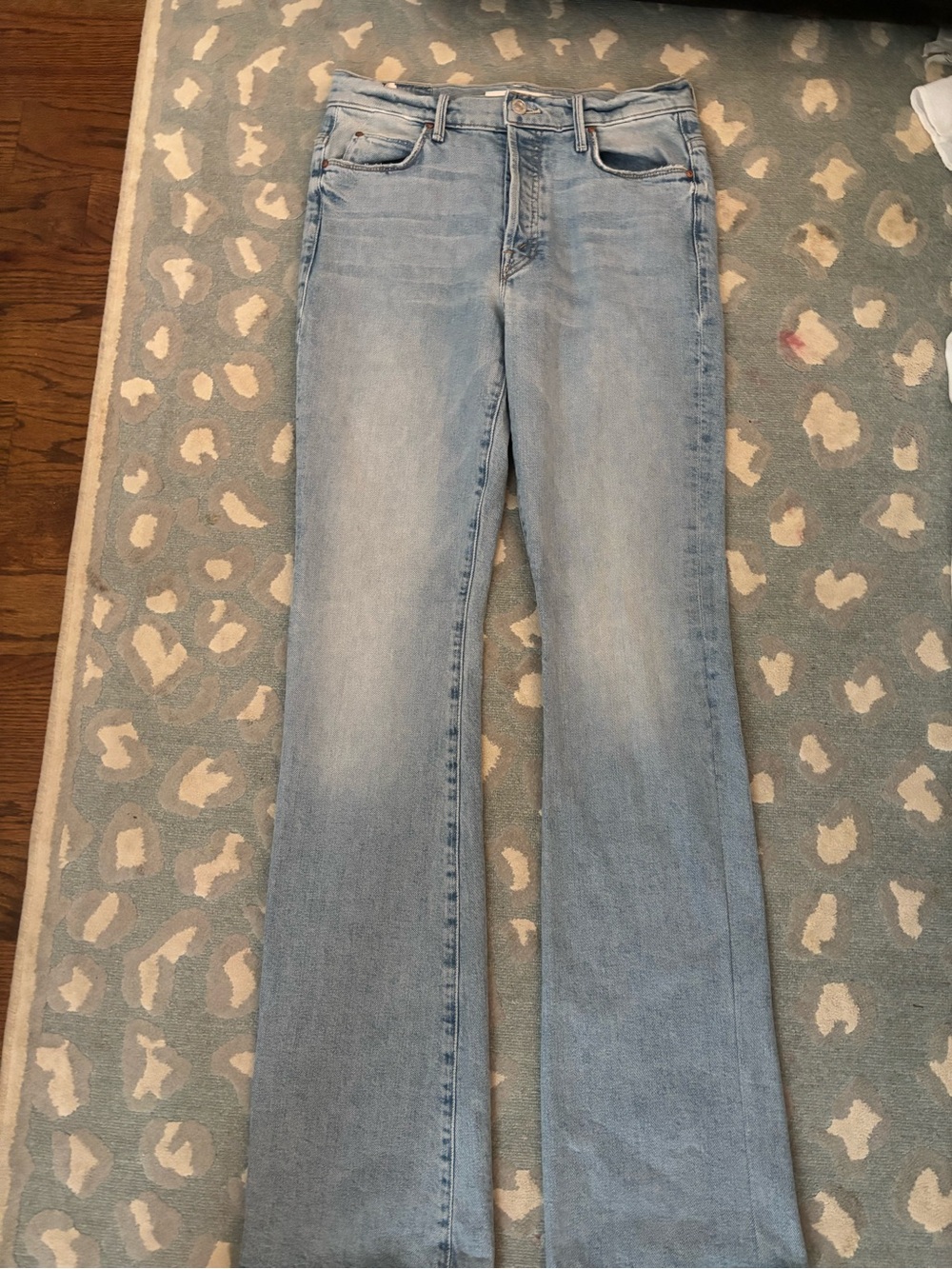 Mother flare blue jeans